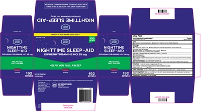 613t-bj- Nighttime Sleep Aid 192ct Carton (613t Bj  Nighttime Sleep Aid 192ct Carton)